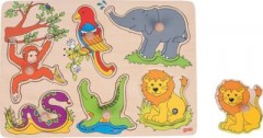 goki Soundpuzzle Zootiere Звуковой пазл животных зоопарка