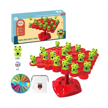 Vicabo Frog Balance Tree Frosch Balance Spielzeug Brettspiele fur Kinder Баланс лягушки Дерево Баланс лягушки Игрушки Настольные игры для детей