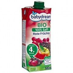 babydream Bio 100% Saft Rote Fruchte 500 г