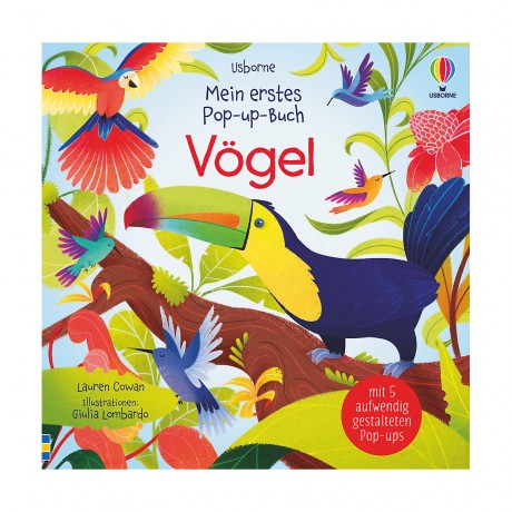 Usborne Verlag Mein erstes Pop-up-Buch: Vogel Моя первая всплывающая книга: Фогель