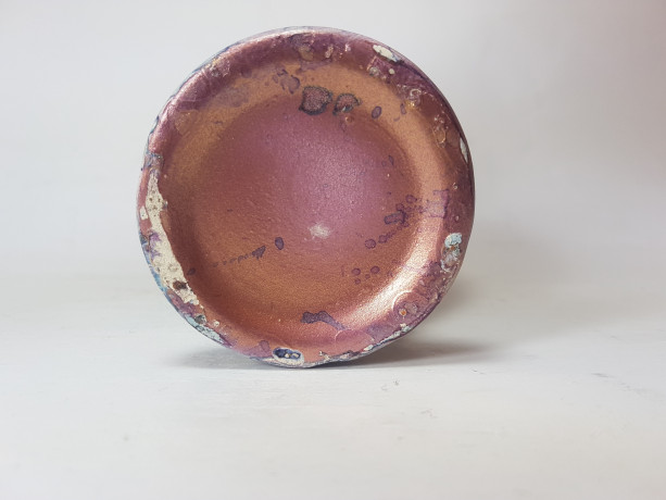 Керамическая ваза в греческом стиле с двумя ручками  "Родес", 18,5 x 12 см, Греция, 1970-80гг.