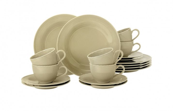 Seltmann Weiden Seltmann Weiden Kaffeeservice 18-teilig BEAT sand Кофейный сервиз Seltmann Weiden 18 предметов BEAT