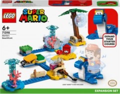 LEGO LEGO Super Mario 71398 Dorries Strandgrundstuck – Erweiterungsset LEGO Super Mario 71398 Дополнительный набор «Пляжный участок Дорри»