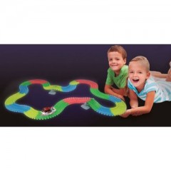 FANTASTIC TRACKS Autorennbahn Fahrzeuge Set Polizei und Feuerwehr Autorennbahn Fahrzeuge Набор автомобилей для автогонок