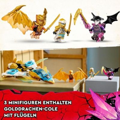 LEGO LEGO NINJAGO 71770 Zanes Golddrachen-Jet LEGO NINJAGO 71770 Золотой реактивный дракон Зейна