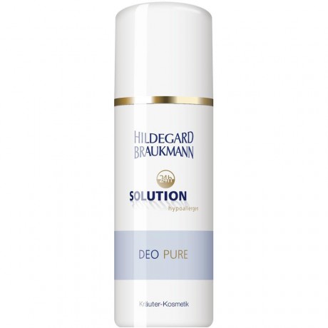 Hildegard Braukmann 24 h Solution Hypoallergen Deodorant Pure Roll-On, 75 мл