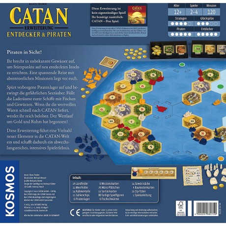 Kosmos CATAN Entdecker & Piraten КАТАН