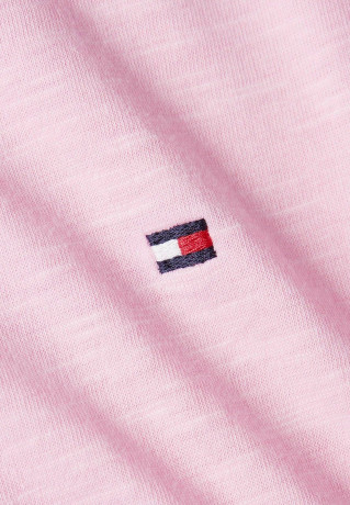 Tommy Hilfiger 1985 SLIM OPEN 3/4 Long sleeved top iconic pink 1985 SLIM OPEN 3/4 Топ с длинными рукавами культовый розовый