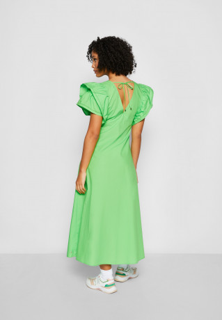 Tommy Hilfiger FRILL DRESS Day dress spring lime ПЛАТЬЕ С РЯБКАМИ Повседневное платье весенняя известь
