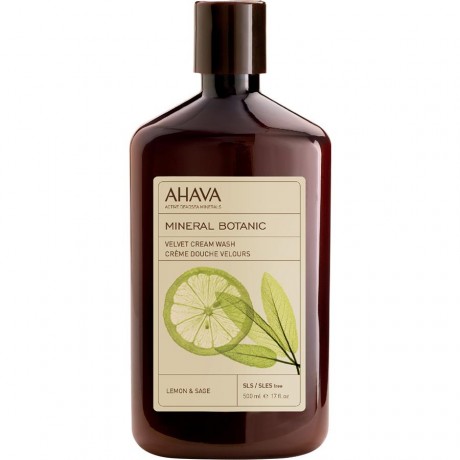 Ahava (Ахава) Mineral Botanic Creme Dusche Lemon & Sage, 500 мл