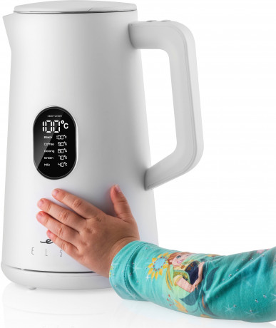 eta eta Wasserkocher ELSA ETA559790010, 1,5 l, 1800 W, Doppelwandiges Design zum Schutz vor Verbrennungen  чайник эта ELSA ETA559790010, 1,5 л, 1800 Вт, конструкция с двойными стенками для защиты от ожогов