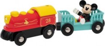 BRIO Batteriebetriebener Micky Maus Zug Поезд Микки Мауса на батарейках