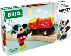 BRIO Batteriebetriebener Micky Maus Zug Поезд Микки Мауса на батарейках