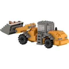 BRIXIES 3D-Bausatz JCB Radladeschaufel 3D модель Ковш для фронтального погрузчика JCB 3D модель
