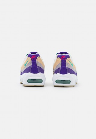 Nike Sportswear AIR MAX 95 UNISEX Sneaker low sesame/washed teal/coconut milk/phantom/amethyst ash/electro purple AIR MAX 95 UNISEX Низкие кроссовки женские кунжут / промытый чирок / кокосовое молоко / фантом / аметистовый пепел / фиолетовый электро