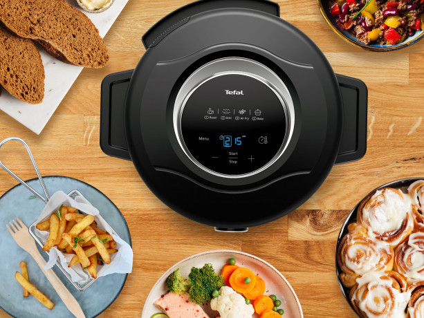 Tefal Tefal Multikocher CY7788 Turbo Cuisine Fry, 1090 W, 7,6 l Schussel, Schnellkochfunktion, 10 aut. Kochprogramme, 4 Extra Crisp Programme Мультиварка Tefal CY7788 Turbo Cuisine Fry, 1090 Вт, чаша 7,6 л, функция быстрого приготовления, 10 автоматичес