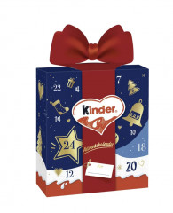 Ferrero Kinder Mix 2025 Adventskalender, Киндер адвент-календарь, 24 сладких сюрприза, 214 грамм