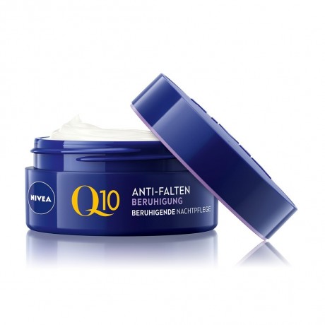 Nivea Q10 Power Anti-Falten + Beruhigung Nachtpflege Sensitiv Q10 Power против морщин + успокаивающий ночной уход для чувствительной кожи