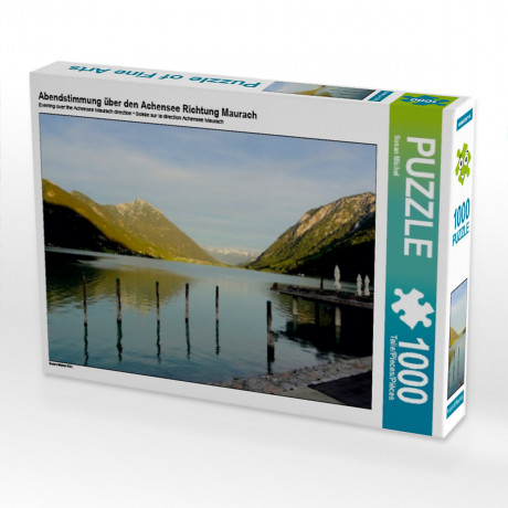 CALVENDO Puzzle CALVENDO Puzzle Abendstimmung uber den Achensee Richtung Maurach Пазл CALVENDO Puzzle Вечерняя атмосфера над Ахензее в направлении Маурах