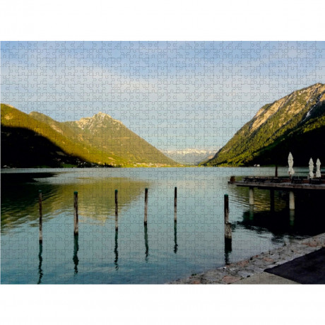 CALVENDO Puzzle CALVENDO Puzzle Abendstimmung uber den Achensee Richtung Maurach Пазл CALVENDO Puzzle Вечерняя атмосфера над Ахензее в направлении Маурах