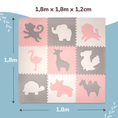 Hakuna Matte XXL Puzzlematte fur Babys – Afrika Puzzlematten Коврик-пазл XXL для малышей