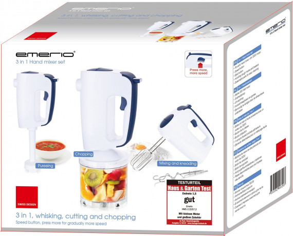 Emerio Emerio Handmixer HMS-113257, 300 W  Ручной миксер Emerio HMS-113257, 300 Вт