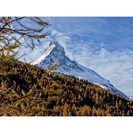 CALVENDO Puzzle CALVENDO Puzzle Matterhorn und der goldene Herbst Пазл CALVENDO Пазл Маттерхорн и золотая осень