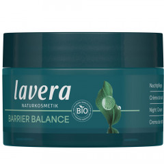 LAVERA Barrier Balance Nachtpflege, 50 ml, Лавера Ночной крем с пребиотиками и органическим зелёным чаем для укрепления кожного барьера, 50 мл