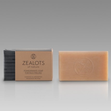 Zealots of Nature Granatapfel Seife Gesichtspeeling  Скраб для лица с гранатовым мылом
