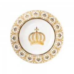 Tettau Tettau Rondo / Liane Pompoos White Suppenteller 22 cm Tettau Rondo / Liane Pomp??s Белая суповая тарелка 22 см