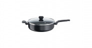 Tefal Tefal Schmorpfanne Easy Cook & Clean, O 24cm schwarz, mit Glasdeckel schwarz Сковорода для тушения Tefal Easy Cook & Clean, O 24 см, черная, со стеклянной крышкой