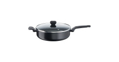 Tefal Tefal Schmorpfanne Easy Cook & Clean, O 24cm schwarz, mit Glasdeckel schwarz Сковорода для тушения Tefal Easy Cook & Clean, O 24 см, черная, со стеклянной крышкой