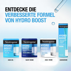 Neutrogena Hydro Boost Augencreme, 15 ml, Neutrogena Hydro Boost Увлажняющий крем для кожи вокруг глаз с гиалуроновой кислотой без отдушки, 15 мл