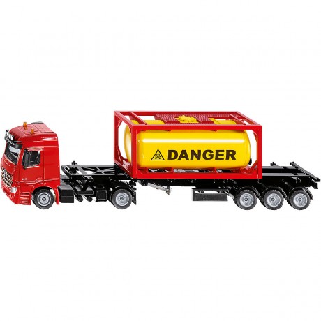 SIKU SIKU 3922 Mercedes-Benz LKW mit Tankcontainer 1:50 SIKU 3922 Грузовик Mercedes-Benz с контейнером-цистерной 1:50