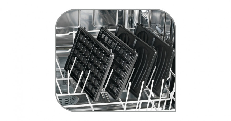 Tefal Tefal Snack Collection Set SW854D, Sandwichmaker edelstahl/schwarz, 700 Watt, mit 4 Platten-Sets edelstahl/schwarz Tefal Snack Collection Set SW854D, сэндвичница, нержавеющая сталь/черный, 700 Вт, с 4 наборами тарелок