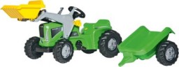 Rolly Toys ROLLY TOYS RollyKiddy Futura grun mit Lader und Anhanger ROLLY TOYS RollyKiddy Futura зеленый с погрузчиком и прицепом