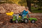 Rolly Toys ROLLY TOYS RollyKiddy Futura grun mit Lader und Anhanger ROLLY TOYS RollyKiddy Futura зеленый с погрузчиком и прицепом