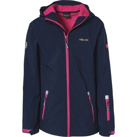 TROLLKIDS Softshelljacke OSLOFJORD fur Madchen Куртка софтшелл OSLOFJORD для девочек
