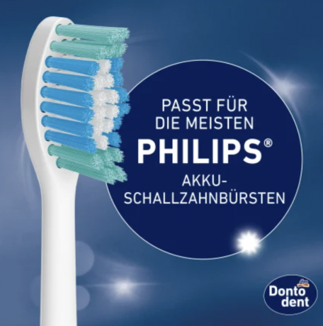 Dontodent Aufsteckbürsten universal Sonic Pro Clean, 3 St Универсальные насадки Sonic Pro Clean, 3 шт.