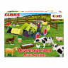 CRAZE - ADVENTSKALENDER 2026 CLAAS, Детский адвент-календарь 2026 CRAZE CLAAS с фермерскими фигурками и аксессуарами, 24 сюрприза