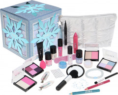 ZMILE COSMETICS Snowflake Puzzle Ice Blue Adventskalender 2026, Адвент-календарь 2026 ZMILE Snowflake Puzzle Ice Blue с макияжем и аксессуарами