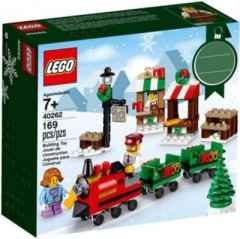 LEGO Weihnachtsbahn Reise Путешествие на рождественском поезде