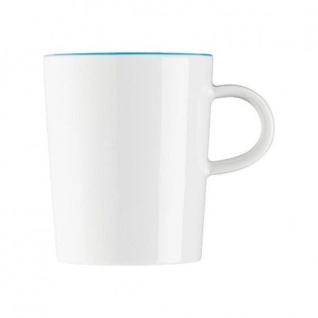 Arzberg Arzberg Porzellan Cucina Colori Blue Trinkbecher / Becher mit Henkel 0,28 L Arzberg Porzellan Cucina Colori Синяя чашка для питья/чашка с ручкой 0,28 л