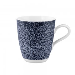 Seltmann Weiden Seltmann Weiden Life Molecule Denim Blue Becher mit Henkel 0,40 L Кружка Seltmann Weiden Life Molecule Denim Blue с ручкой 0,40 л