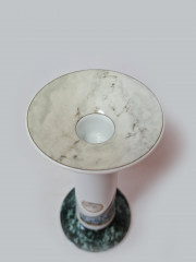 Hutschenreuther IG BCE Подсвечник "Под мрамор", 19,5см x 9,5см, Германия, 1960-70гг.