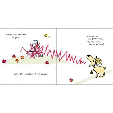 Loewe Verlag Das Meckertier сука животное