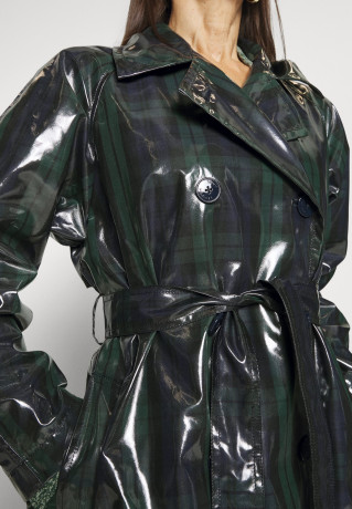 Tommy Hilfiger LAMINATED CHECK  Trenchcoat black watch LAMINATED CHECK Тренч черные часы