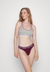 Tommy Hilfiger UNLINED BRALETTE Bustier light grey heather БРАЛЕТ БЕЗ ПОДКЛАДКИ Бюстье светло-серый вереск