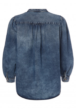 Tommy Hilfiger Button-down blouse medium stone Блузка на пуговицах средний камень