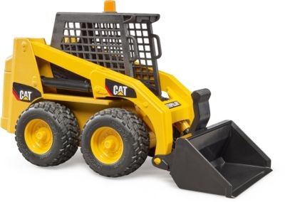 Bruder Kompaktlader Cat 23cm Котик с бортовым поворотом 23см